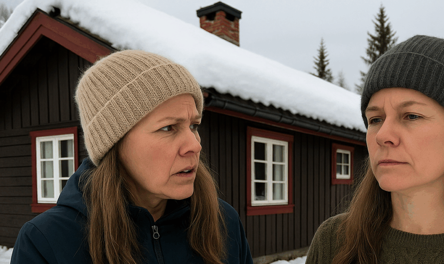 Søsteren min stjeler hytta vår!