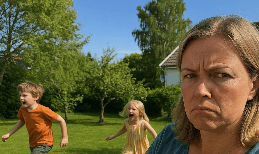 Jeg hater at naboens unger skriker i hagen hele sommeren – og foreldrene gjør ingenting!