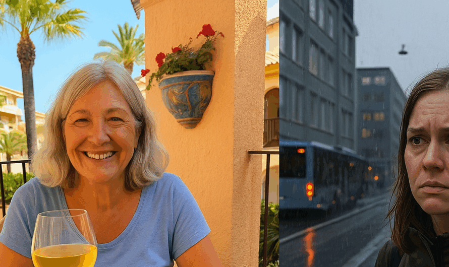 Mamma flyttet til Spania og brukte opp alt på vin og venner